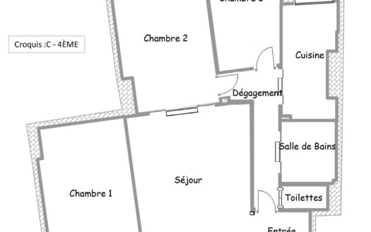 3/4 PIECES + BALCONS