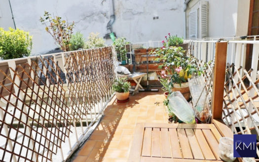 Studio + Mezzanine+ Balcon