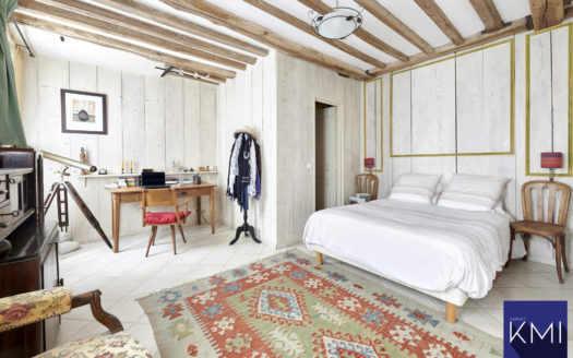 PARMENTIER – 2 pièces type maison + cave