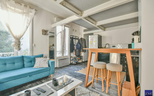 Studio avec mezzanine