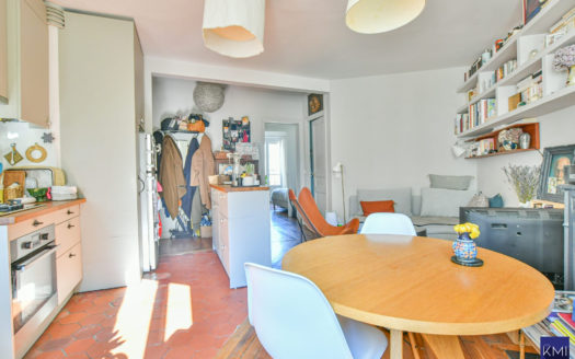 3 pièces traversant+cave