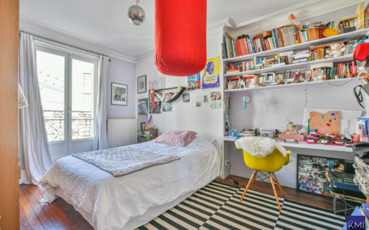 3 pièces traversant+cave